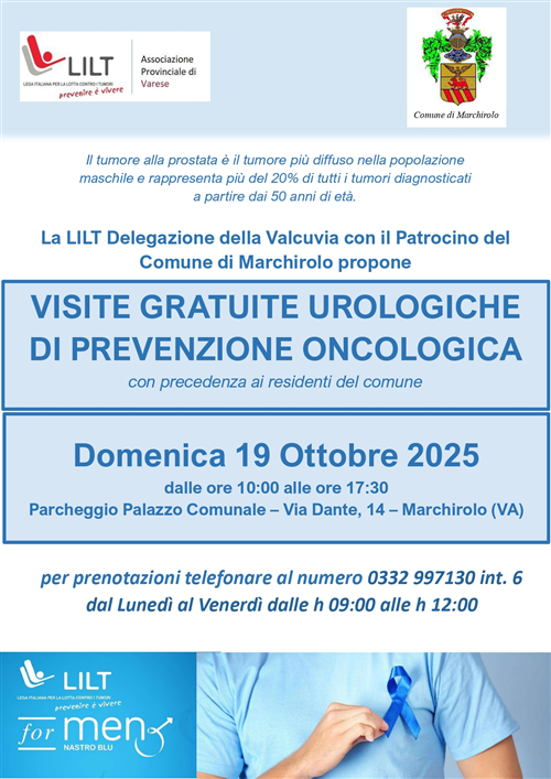 Visite urologiche di prevenzione oncologica