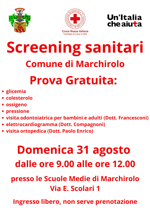 Screening sanitari