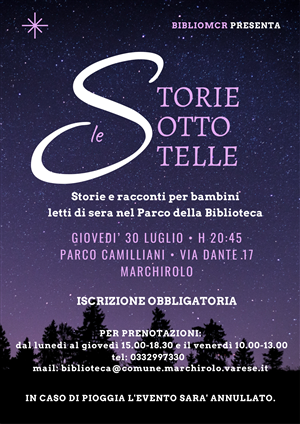 Storie Sotto le Stelle