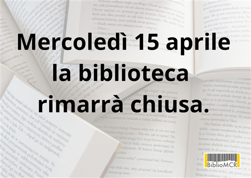 chiusura Biblioteca